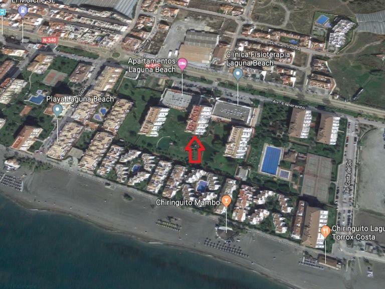 Apto. Urbanizacion Laguna Beach, 1ª Linea De Playa Torrox Ngoại thất bức ảnh